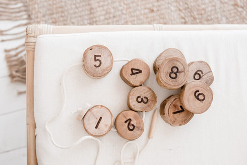 QTOYS - Tree Number Lacing Set